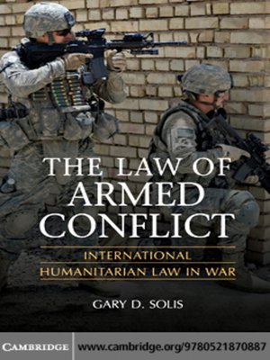 cover image of The Law of Armed Conflict